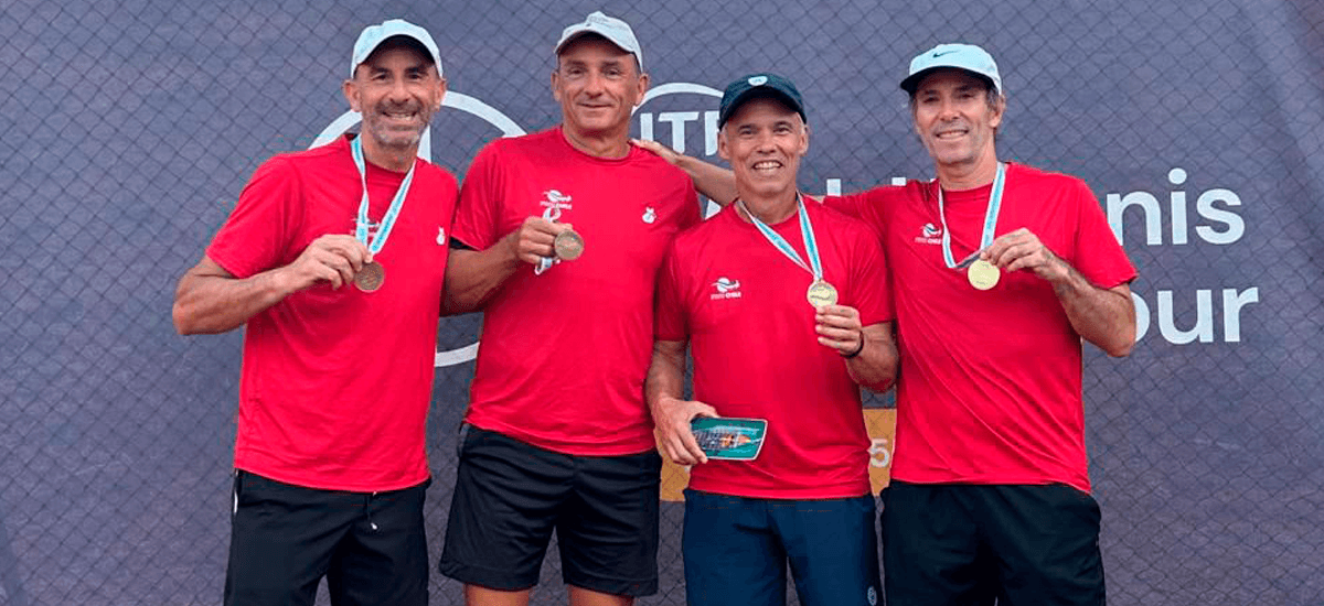 ¡Chile logró el tercer lugar en el Mundial Masters por equipos en Portugal!