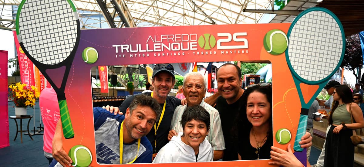 La Copa Alfredo Trullenque reunió a la élite del tenis Máster en Santiago