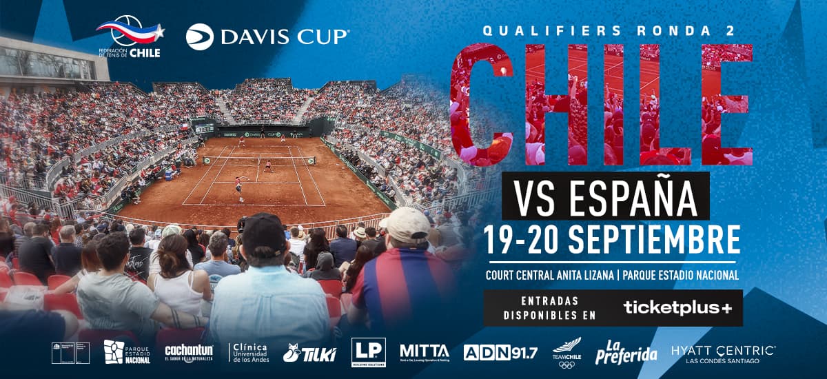 ¡Ya están a la venta las entradas para la Copa Davis entre Chile y España!